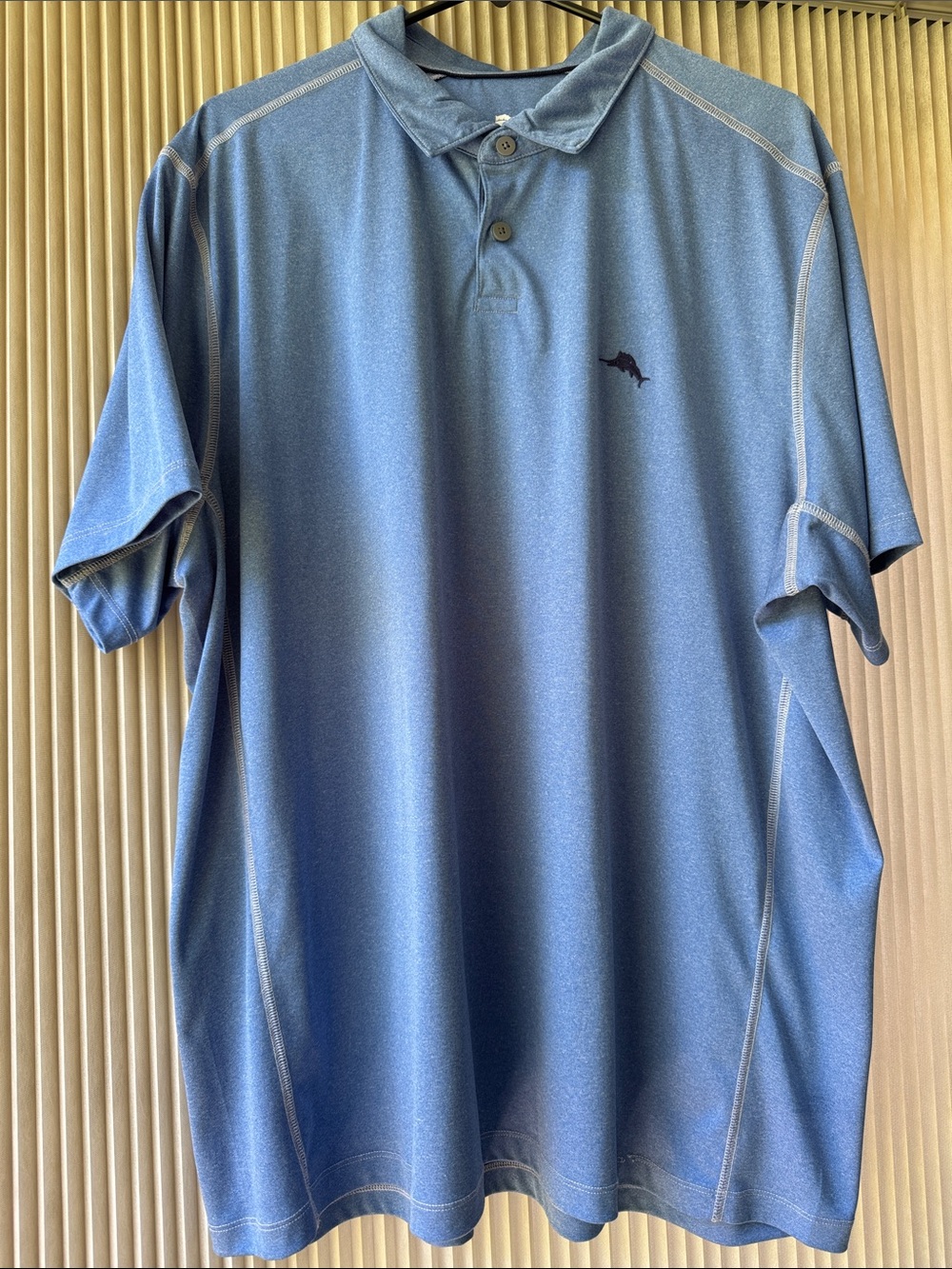 Men's Short-Sleeve Polo Shirt - Blue